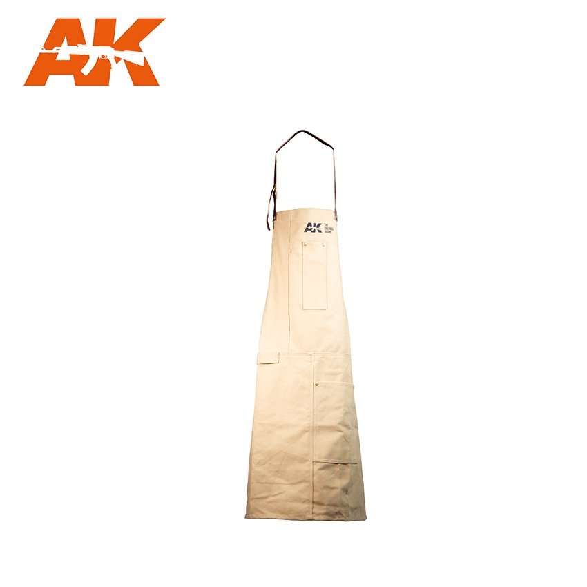 AK Interactive AK9201 OFFICIAL APRON CAMEL / Fartuch modelarski – zdjęcie 3