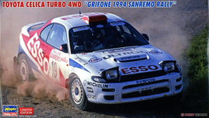Hasegawa 20466 Toyota Celica Turbo 4WD Grifone 1994 San Remo Rally 1/24
