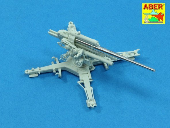 Aber 72L-63 Jednoczęściowa lufa 88mm L/56 1/72 – zdjęcie 5