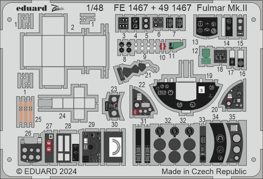 Eduard 491467 Fulmar Mk. II TRUMPETER 1/48