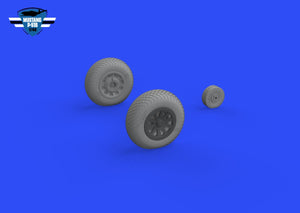Eduard 648988 P-51B / C wheels cross tread EDUARD 1/48 – zdjęcie 2