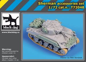 Black Dog T72048 Sherman accessories set for Dragon 1/72 – zdjęcie 2