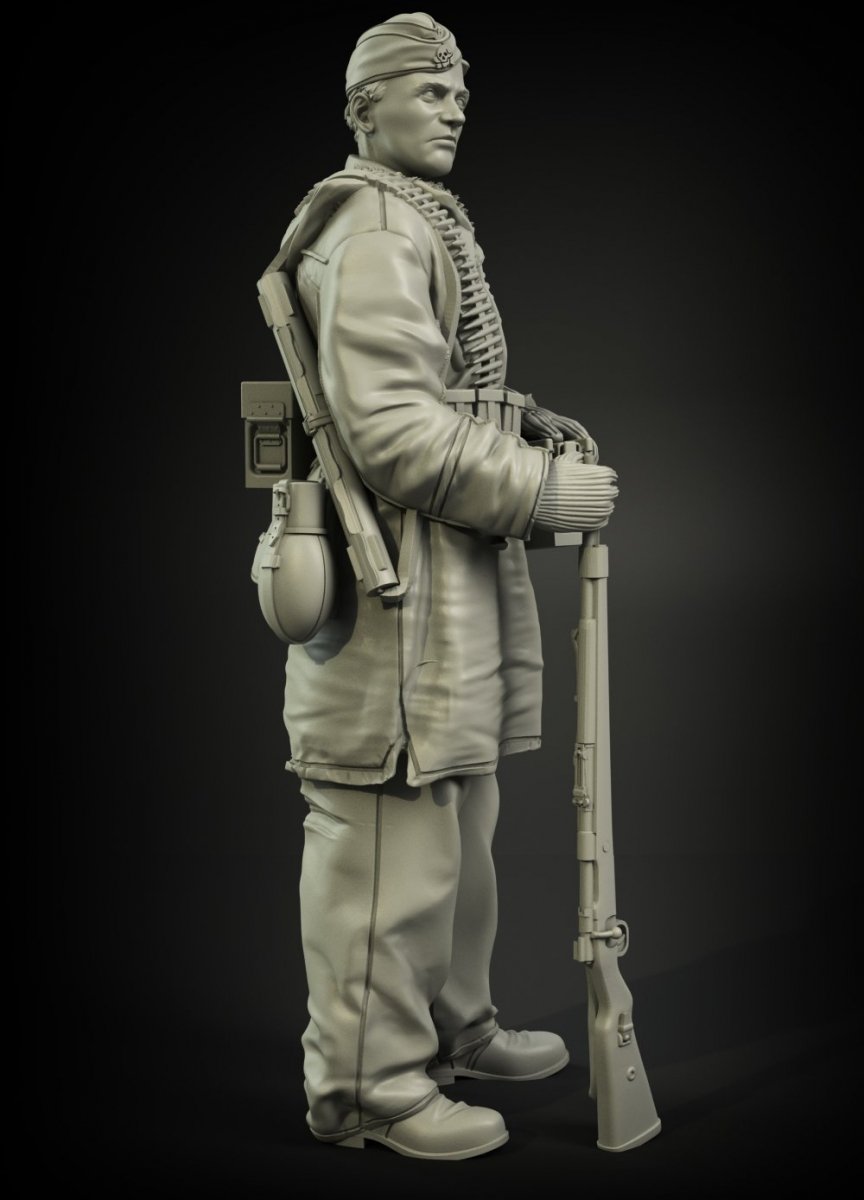 Panzer Art FI35-064 Waffen-SS Anorakanzug MG-42 ammo carrier 1/35 – immagine 4