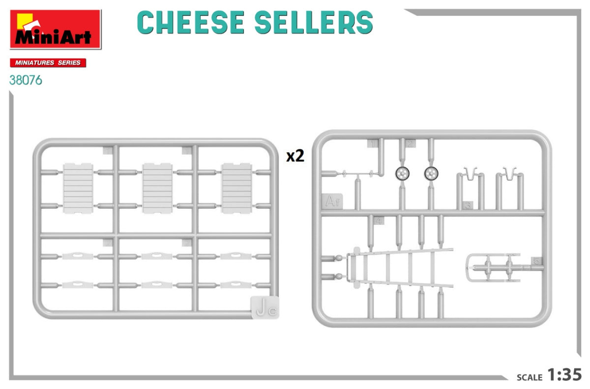 MiniArt 38076 CHEESE SELLERS 1/35 – image 6