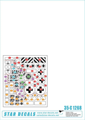 Star Decals 35-C1268 Afghani Peace keepers - ISAF 2 1/35 – zdjęcie 3