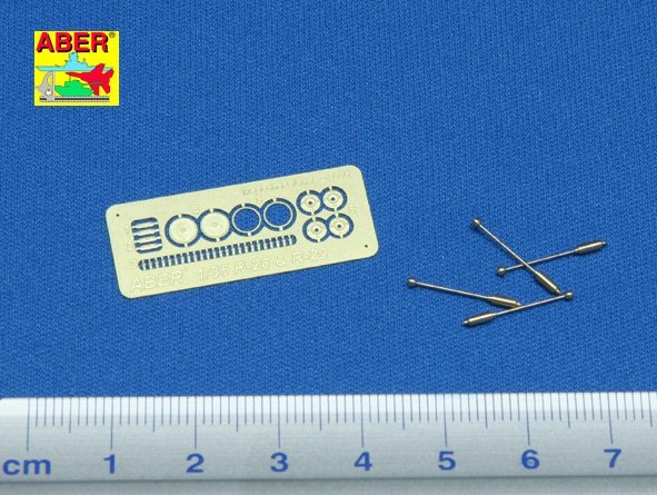 Aber R-28 German width indicator for Sd.Kfz.231; 232; 250; 251 (4 pcs.) 1/35 – zdjęcie 2