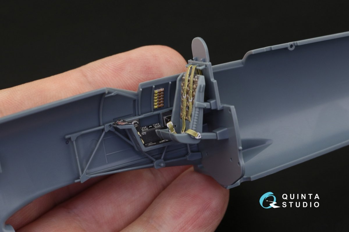 Quinta Studio QD48191 Tempest Mk.V 3D-Printed &amp;amp; coloured Interior on decal paper (Eduard) 1/48 – zdjęcie 4