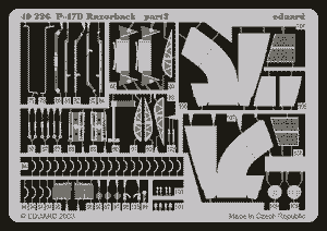 Eduard 49226 P-47D-20 1/48 Tamiya – zdjęcie 3