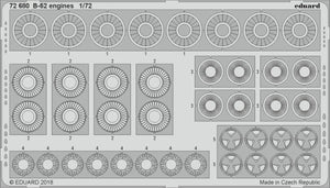 Eduard 72680 B-52G engines 1/72 MODELCOLLECT