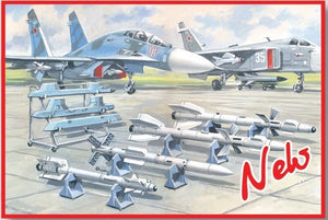 ICM 72212 Soviet Air-to-Air Aircraft Armament 1/72