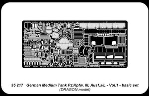 Aber 35217 German medium tank Pz.Kpfw. III, Ausf J/L - vol. 1 - basic set 1/35 – immagine 4