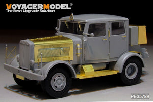 Voyager Model PE35789 WWII Hanomag SS100 Military Car w/V2 Rocket Transporter For TAKOM 2110 1/35 – zdjęcie 10