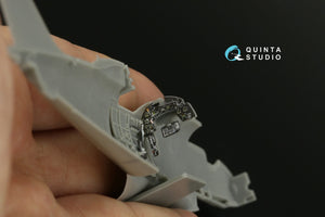 Quinta Studio QDS-48389 Macchi C.202 Folgore Early 3D-Printed &amp;amp; coloured Interior on decal paper (Hasegawa/Eduard) (Small version) 1/48 – zdjęcie 3
