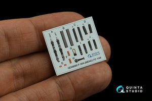 Quinta Studio QD48060 F-35A 3D-Printed &amp;amp; coloured Interior on decal paper (Meng) 1/48 – zdjęcie 14