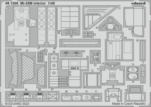 Eduard 491308 Mi-35M interior ZVEZDA 1/48 – image 2