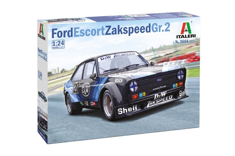 Italeri 3664 Ford Escort Zakspeed Gr.2 1/24 – zdjęcie 2