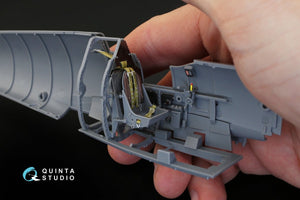 Quinta Studio QD32018 Spitfire Mk.IX 3D-Printed &amp;amp; colored Interior on decal paper (for Tamiya kit) 1/32 – image 10