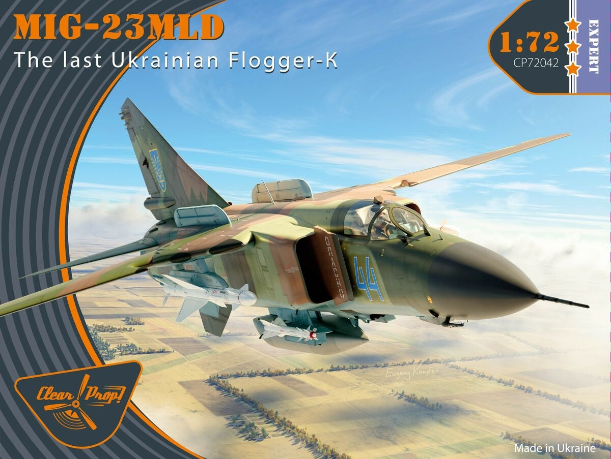 Clear Prop! CP72042 MiG-23MLD The last Ukrainian Flogger-К EXPERT KIT 1/72 – zdjęcie 2