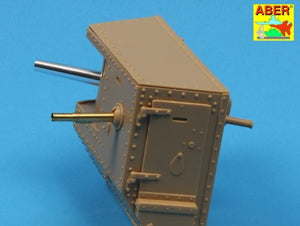 Aber 35L-155 Barrels for British WWI Tank Mark IV – Male 1/35 – image 6