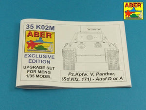 Aber K02M Pz.Kpfw. V Ausf.D/ A (Sd.Kfz.171) Panther 1/35 – image 20