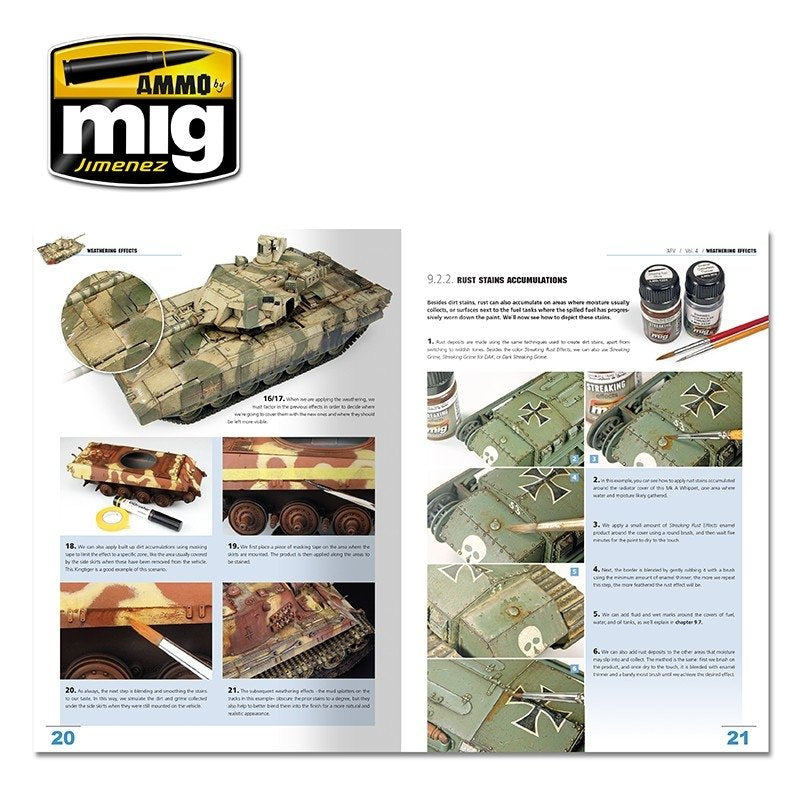 AMMO of Mig Jimenez 6153 ENCYCLOPEDIA OF ARMOUR MODELLING TECHNIQUES VOL. 4 - WEATHERING (English) – zdjęcie 3