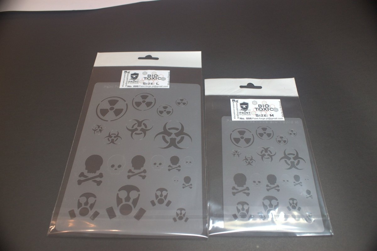 Paint Forge PFST016L STENCIL - ROUND – zdjęcie 3
