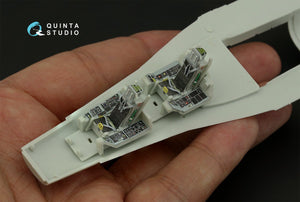 Quinta Studio QD72058 F-16D 3D-Printed &amp;amp; coloured Interior on decal paper (Revell) 1/72 – zdjęcie 11