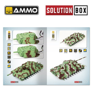 Ammo of Mig 6529 SOLUTION BOOK 23 - How to Paint WWII German Late War Vehicles (Multilingual Book) – zdjęcie 9