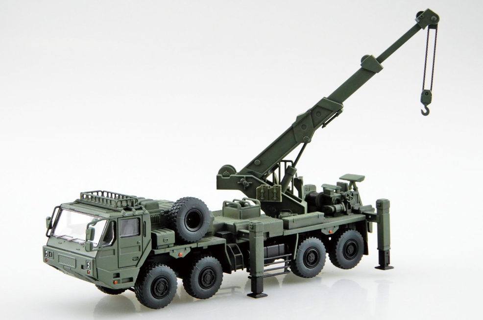 Aoshima 05538 JGSDF Heavy Wheeled Recovery Vehicle 1/72 – zdjęcie 3