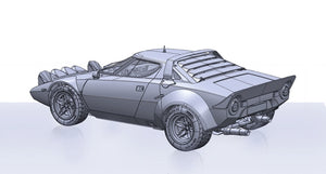 Italeri 4714 Lancia stratos HF Gr.4 Monte Carlo 1977 1/12 – zdjęcie 19