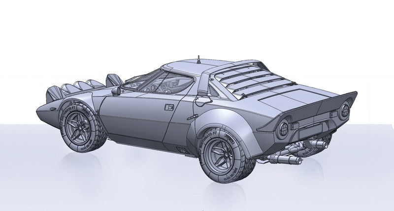 Italeri 4714 Lancia stratos HF Gr.4 Monte Carlo 1977 1/12 – zdjęcie 19