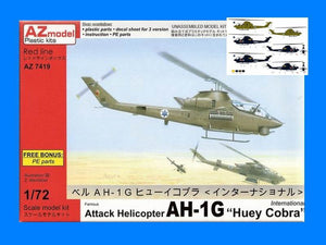AZmodel AZ7419 Bell AH-1G Huey Cobra &amp;quot;International&amp;quot; 1/72