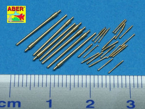 Aber 350L-49 Set of barrels 100mm x 8; 25mm x 20 for Japan Navy Akizuki class Destroyer 1/350 – image 2