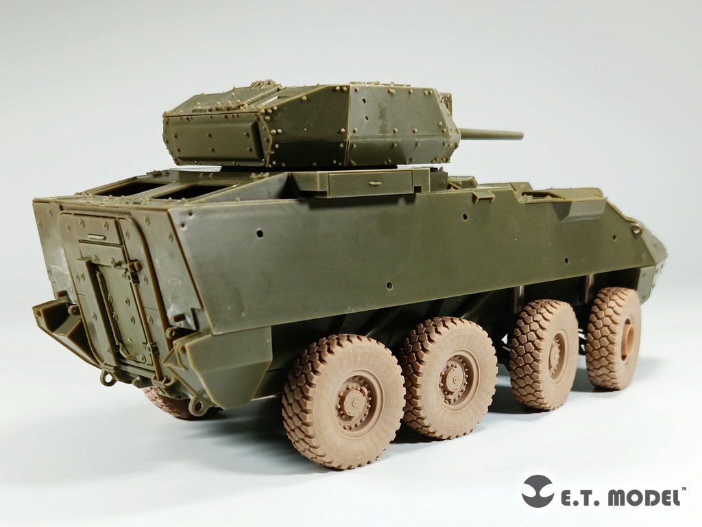 E.T. Model P35-112 US ARMY M1296 &amp;quot;Dragoon&amp;quot; ICV Weighted Road Wheels (3D Printed) For AFV Club Kit 1/35 – zdjęcie 9
