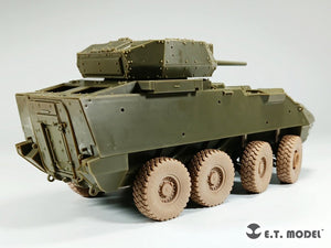 E.T. Model P35-112 US ARMY M1296 &amp;quot;Dragoon&amp;quot; ICV Weighted Road Wheels (3D Printed) For AFV Club Kit 1/35 – zdjęcie 9