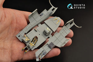 Quinta Studio QD48275 Fw 189A 3D-Printed &amp;amp; coloured Interior on decal paper (GWH) 1/48 – zdjęcie 7
