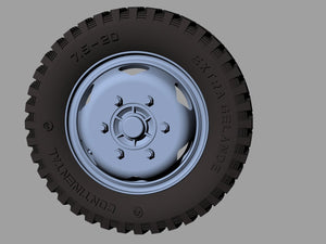 Panzer Art RE35-374 Opel Blitz road wheels early (gelande pattern) 1/35 – Bild 3