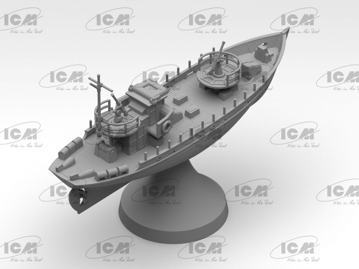 ICM S018 KFK Kriegsfischkutter WWII German multi-purpose boat 1/350 – image 8