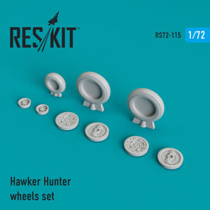 RESKIT RS72-0115 HAWKER HUNTER WHEELS SET 1/72