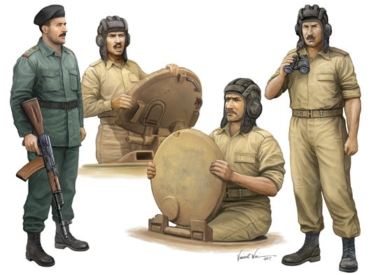 Trumpeter 00439 Iraqi Tank Crew 1/35