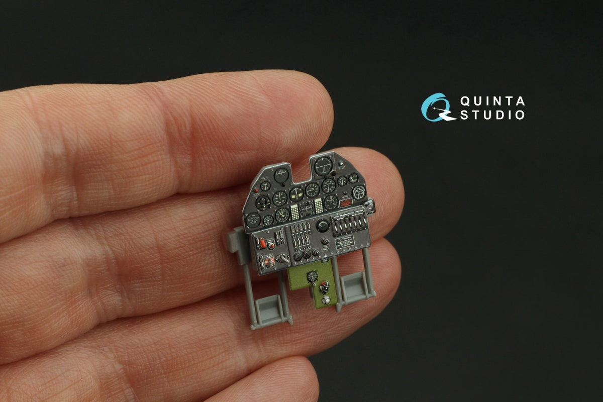 Quinta Studio QD32223 P-40M 3D-Printed colored Interior on decal paper (Hasegawa) 1/32 – image 9