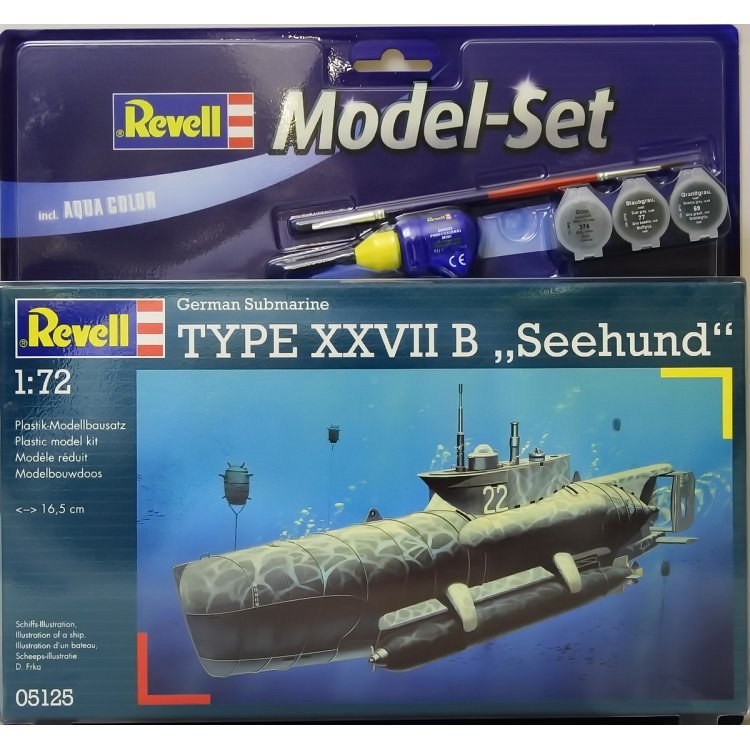 Revell 65125 U-Boot Type XXVIIB Seehund 1/72