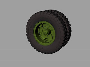 Panzer Art RE35-530 M35&amp;amp;M109 trucks road wheels (Firestone) 1/35 – image 3
