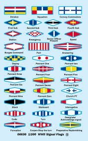 Trumpeter 06630 WWII Signal Flags 1/200 – image 3
