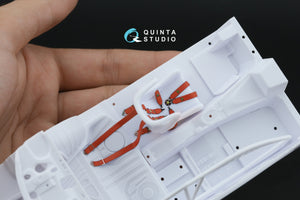Quinta Studio QR+24002 Sabelt 2inch seat belt harness, red (With metal buckles) (all kits) 1/24 – image 11