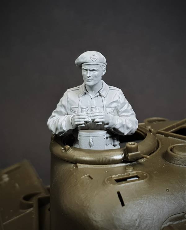 Panzer Art FI35-173 British Sherman tank commander 1/35 – zdjęcie 3
