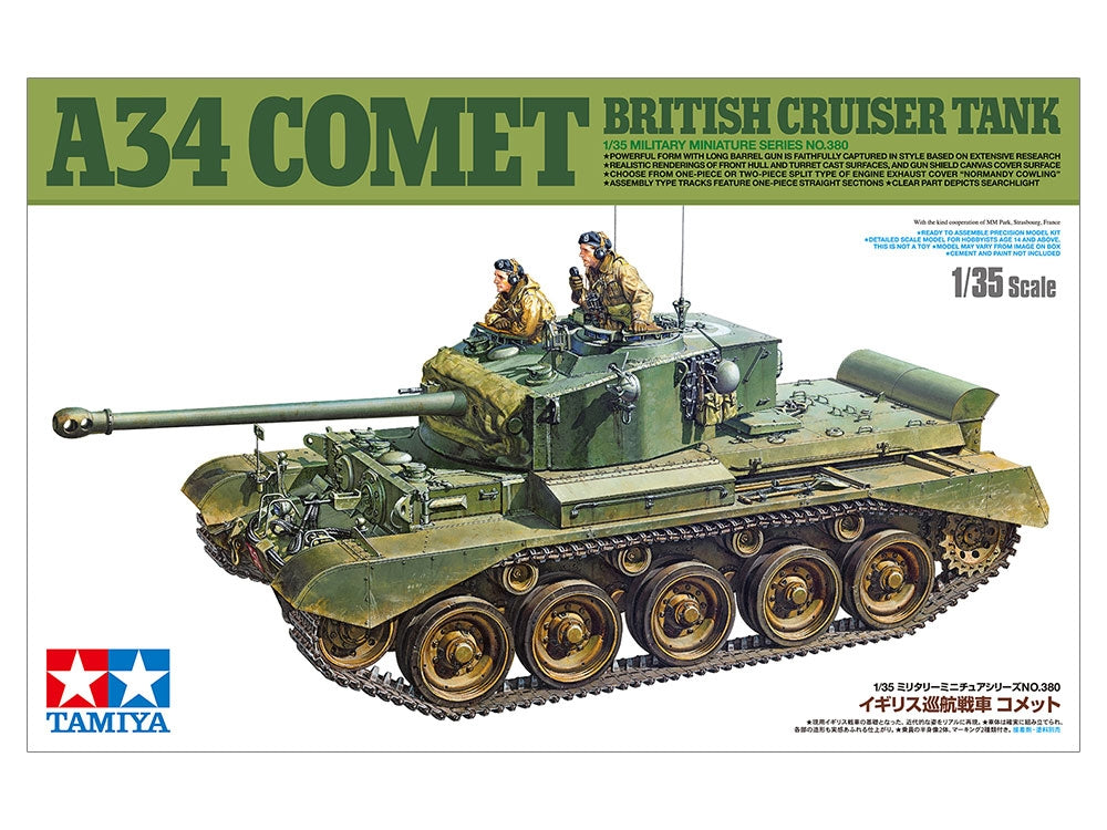 Tamiya 35380 British Cruiser Tank A34 Comet 1/35 – zdjęcie 2