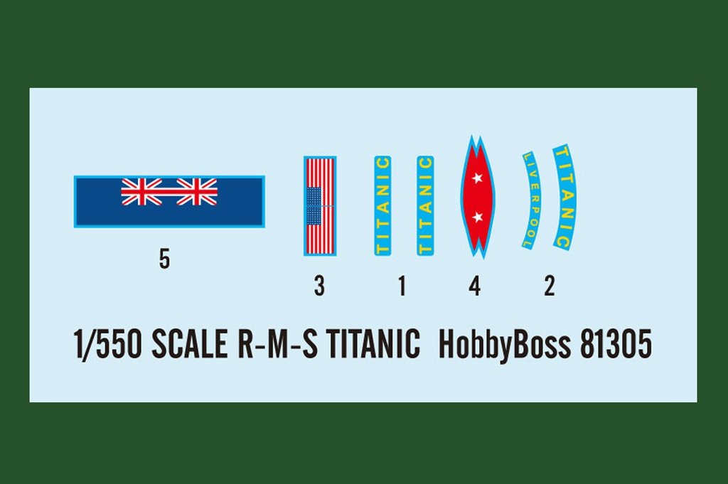 Hobby Boss 81305 R.M.S. Titanic 1/550 – zdjęcie 4