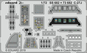 Eduard 73682 C-27J 1/72 ITALERI – zdjęcie 2