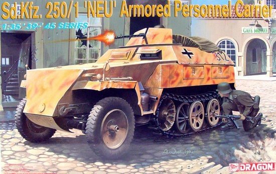 Dragon 6100 Sd.Kfz. 250/1 New APC 1/35